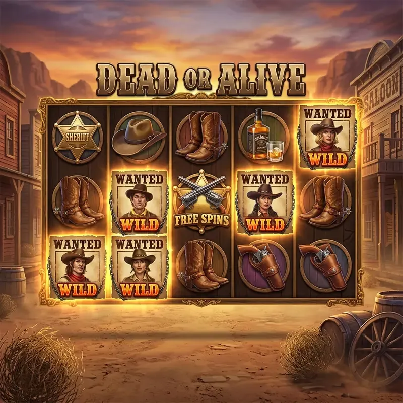 Dead or Alive Slot Review, Demo