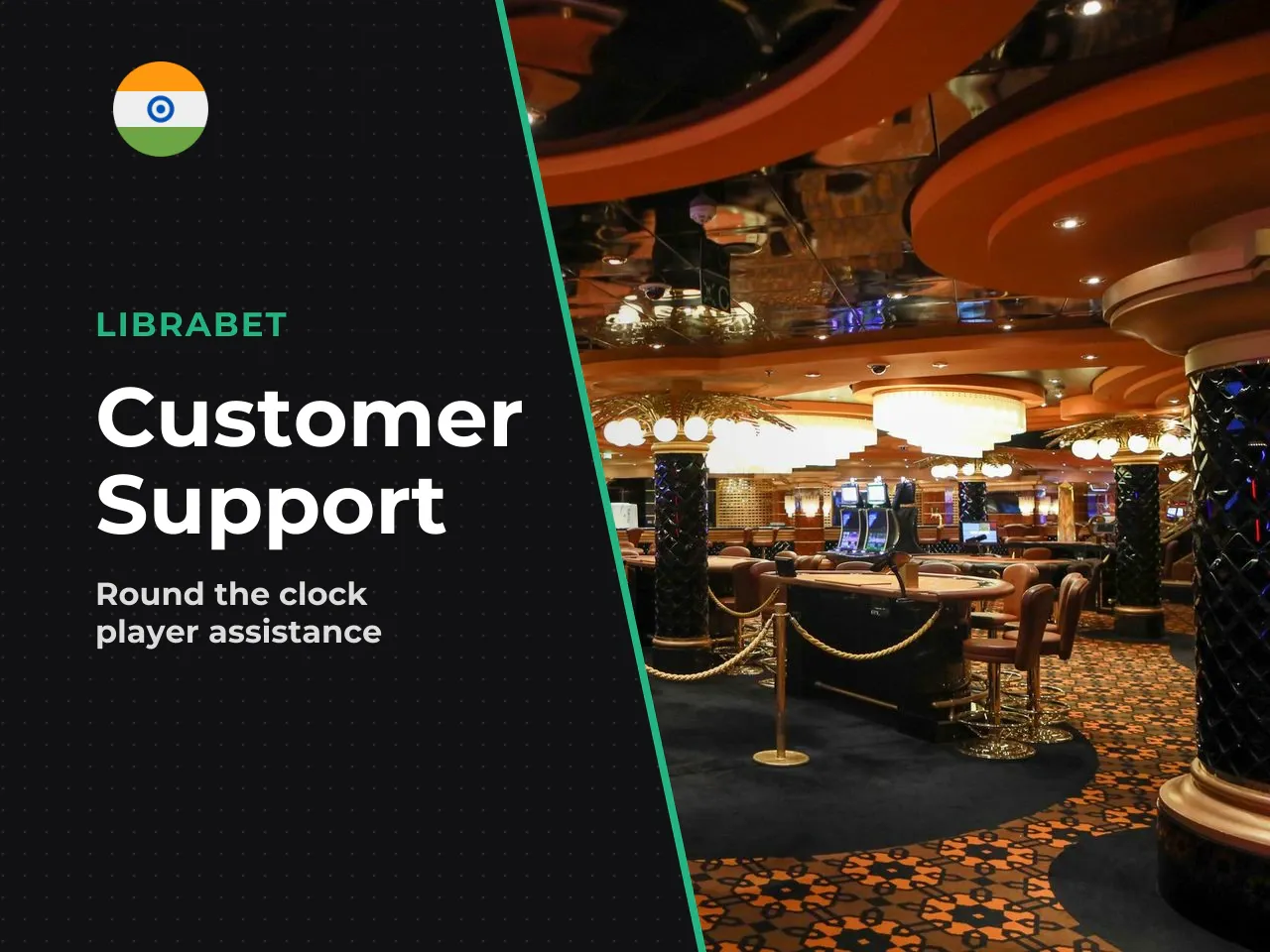 Customer support and help via live