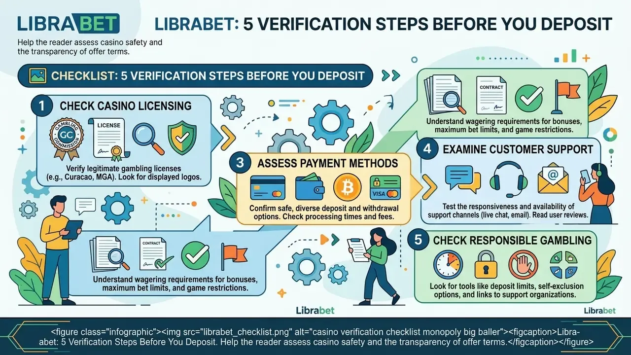 casino verification checklist monopoly big baller