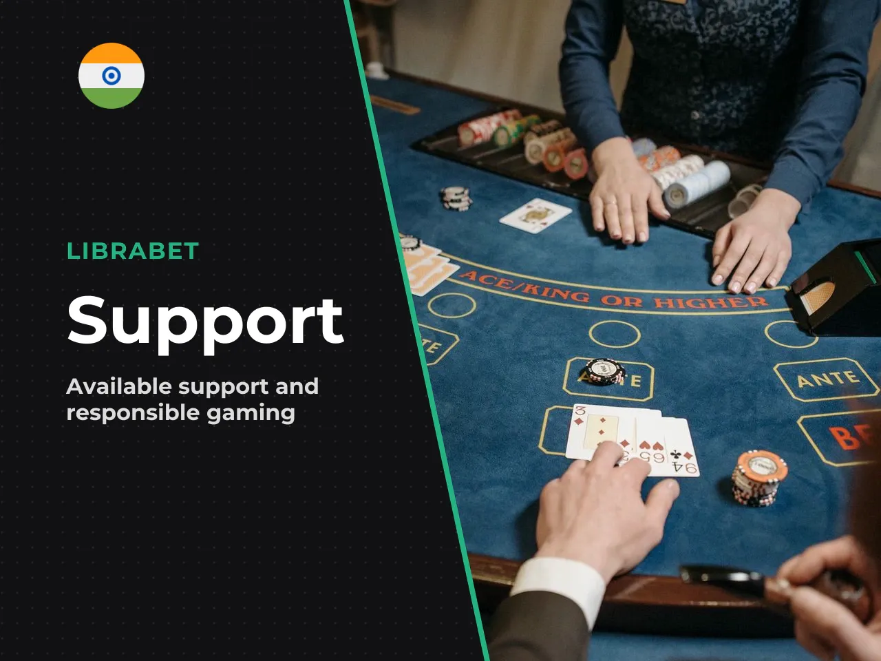 Support and Responsible Gaming. Customer support