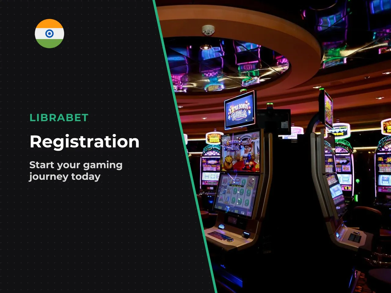 1. Registration. Open the official Librabet
