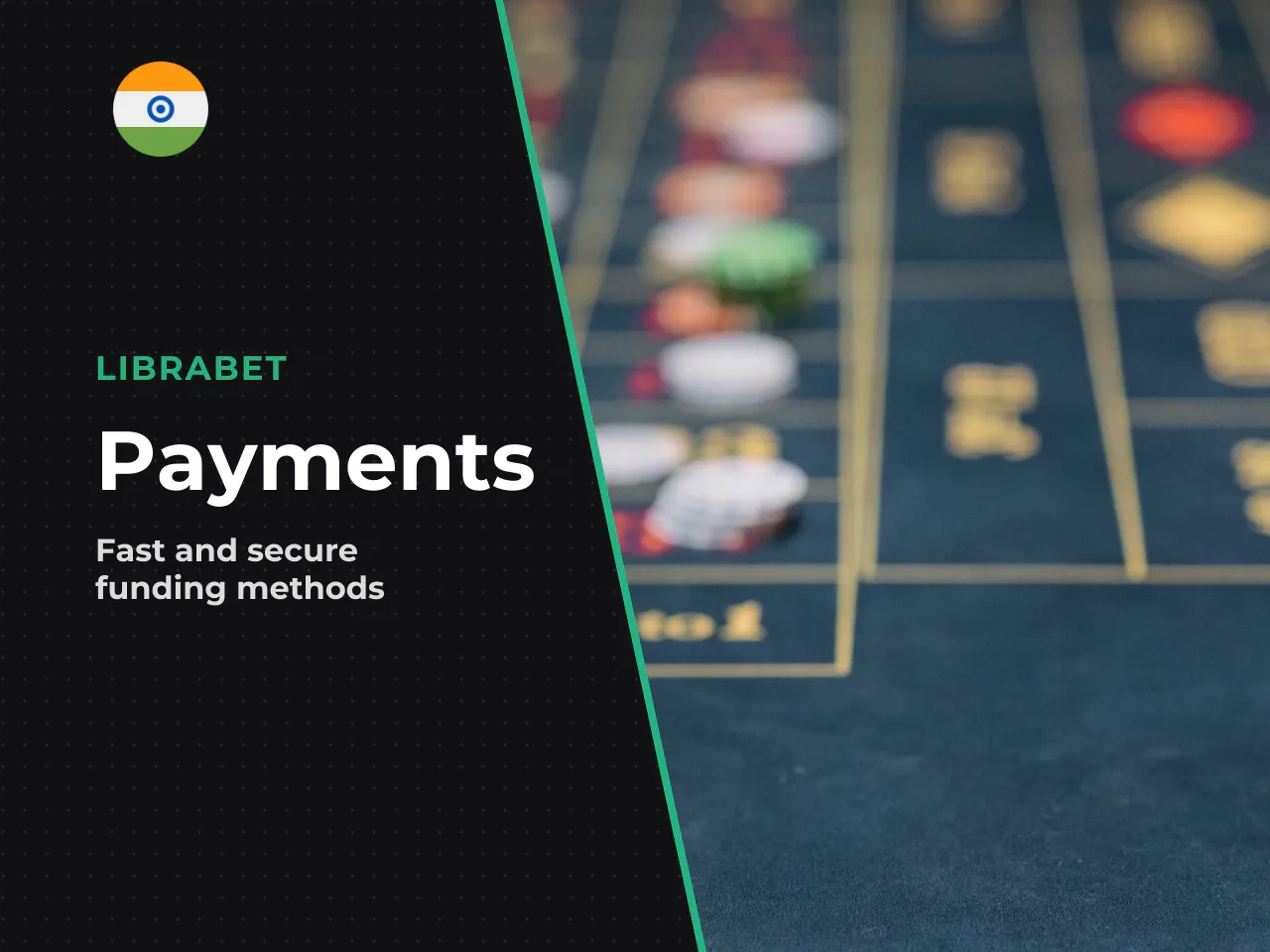 Deposit methods and funding conditions. Supported