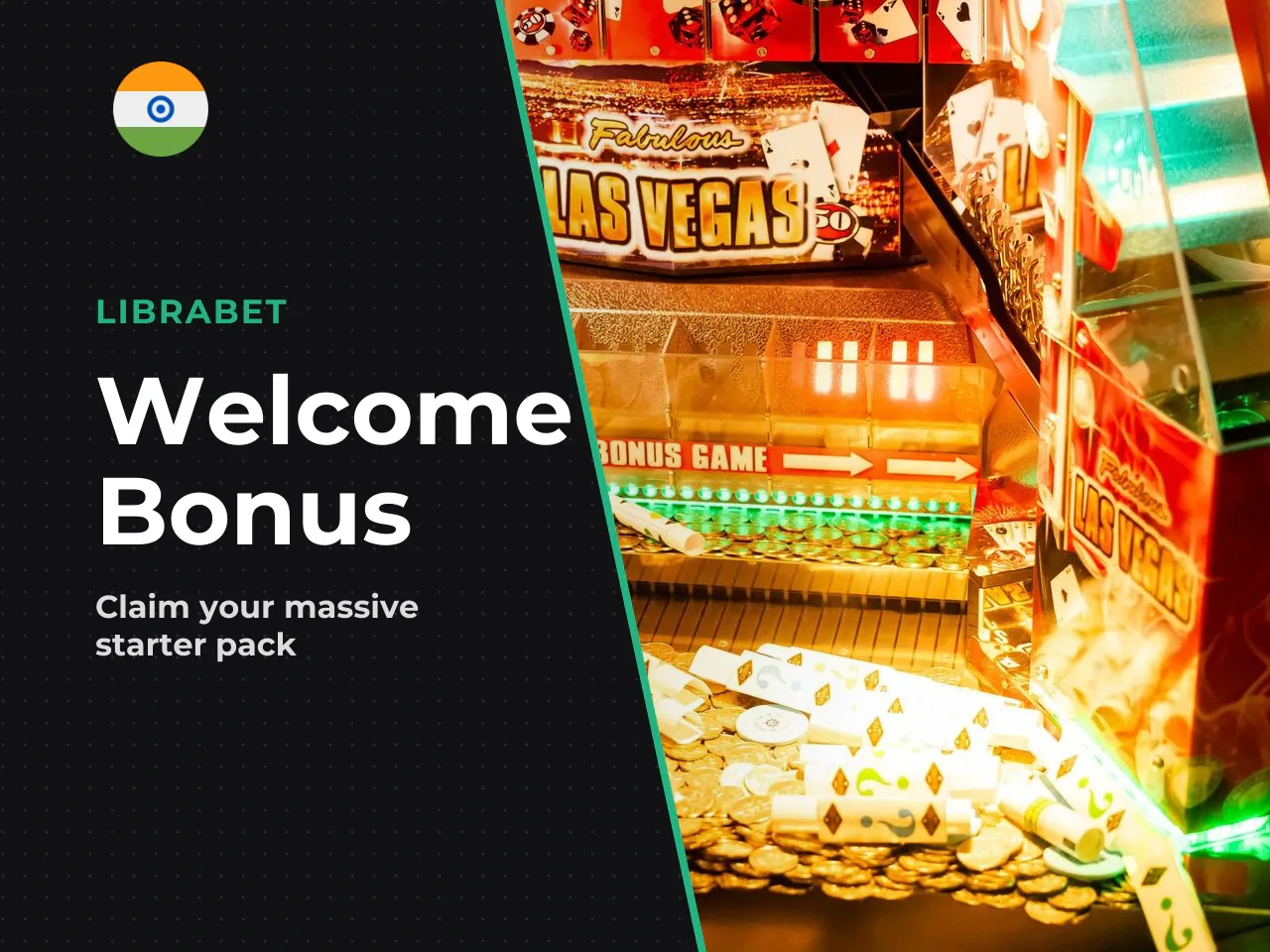 Welcome bonus and first deposit bonus