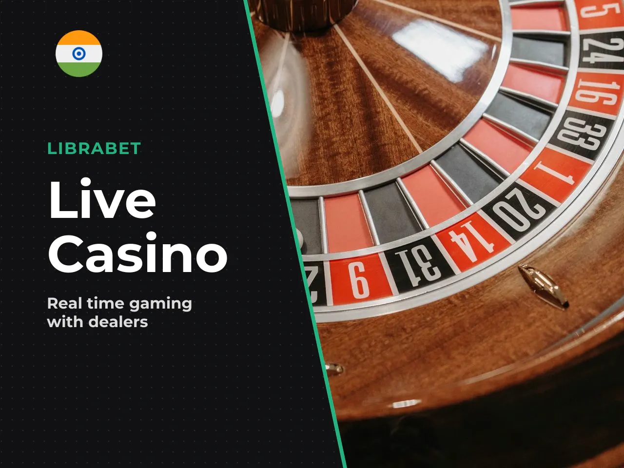 Librabet live casino and live dealer
