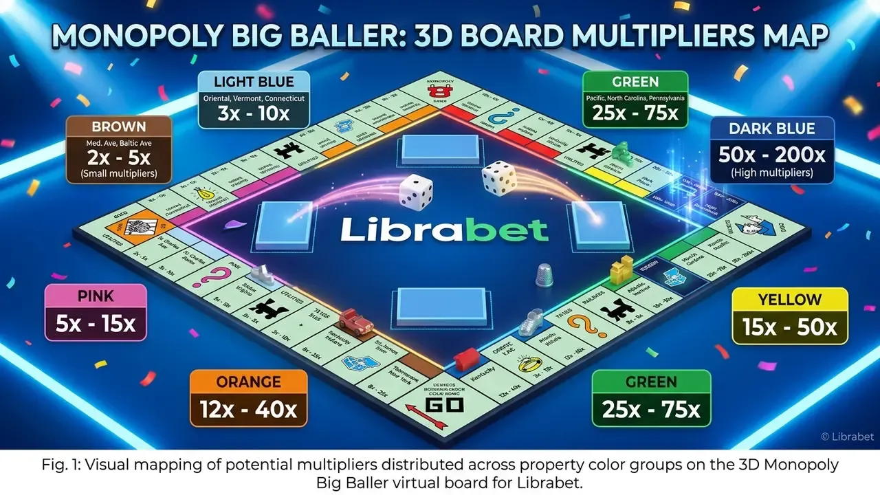 monopoly big baller 3d board multipliers map