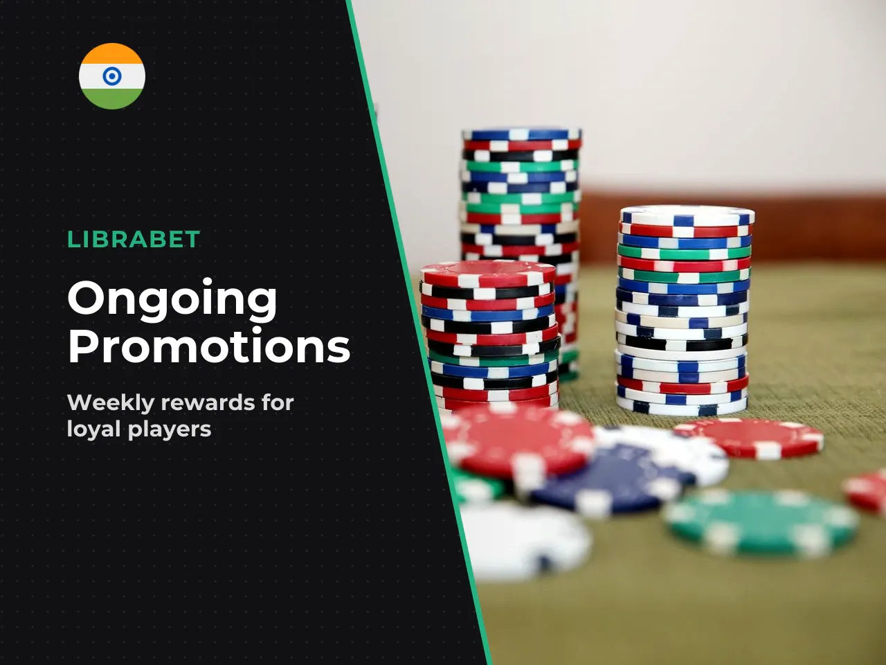Ongoing promotions, cashback and VIP. Past